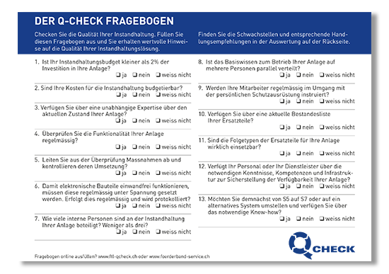 Q-Check Fragebogen